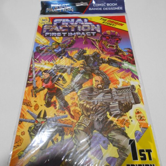 NEW Sealed Final Faction Comic Book 1st Edition great π - Picture 5 of 8